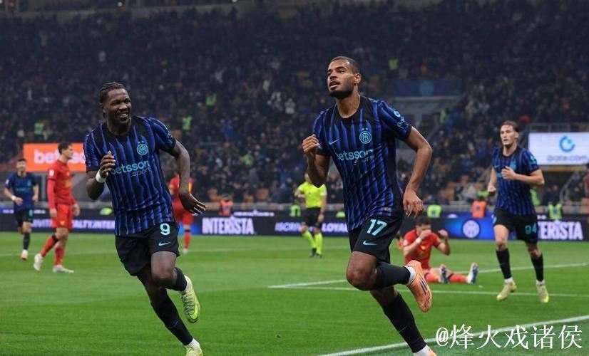 图拉姆双响炮 国际米兰5-1大胜威尼斯挺进意大利杯八强 图拉姆双响炮 国际米兰5-1大胜威尼斯挺进意大利杯八强