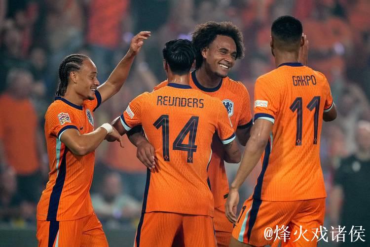 欧国联-齐尔克泽联手加克波破门 荷兰5-2横扫波黑取得首胜
